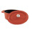 Grunwerg Commichef Cast Aluminium Oval Mini Cocotte with Lid Red 11.5cm 1