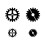 Sci-Fi & Fantasy Stencils (Gear Markings) 2