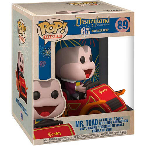 Disney Disneyland 65th Mr Toad in Car Pop! Ride 2