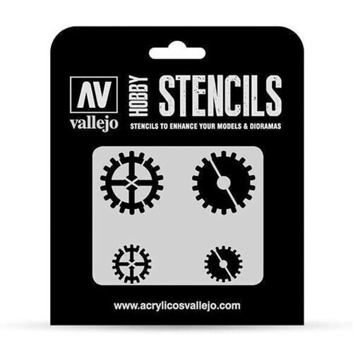 Sci-Fi & Fantasy Stencils (Gear Markings)