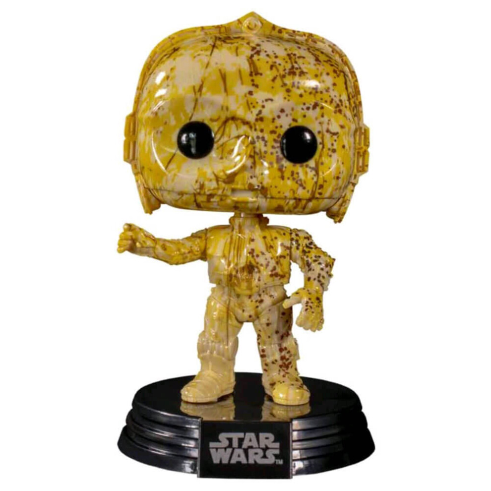 Star Wars C-3PO (Futura) US Exclusive Pop with Protector