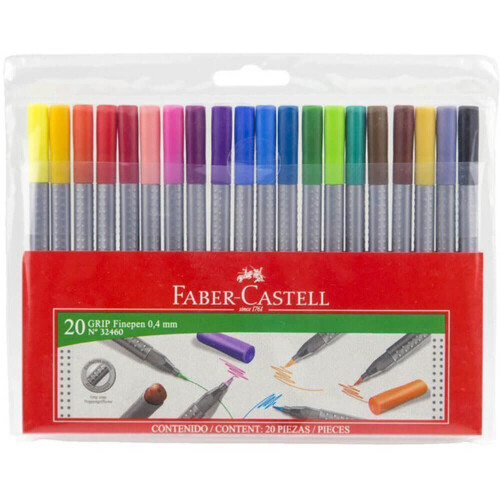 Faber-Castell Faber-Castell Grip Marker (20pk)
