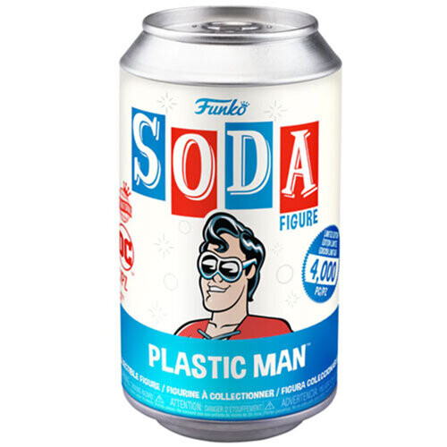 DC Comics DC Comics Plastic Man Vinyl Soda Chase Ships 1 in 6 2
