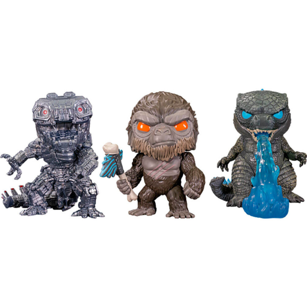 Photos - Action Figures / Transformers Funko Kong Godzilla & Mechagodzilla US Exclusive Pop! 3-Pack