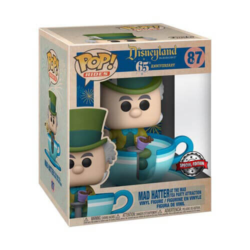 Disney Disneyland 65th Mad Hatter Teacup US Pop! Ride 2