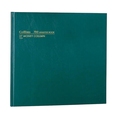 Collins Analysis Book 700 Series (27 Money Column)