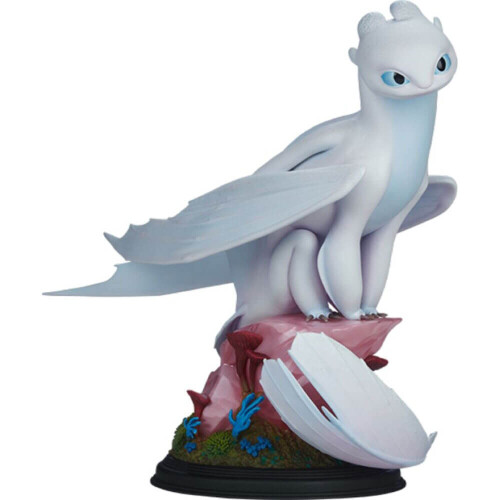 How To Train Your Dragon How to Train Your Dragon Light Fury Statue