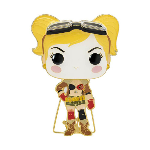 DC Comics DC Bombshells Harley Quinn 4" Pop! Enamel Pin