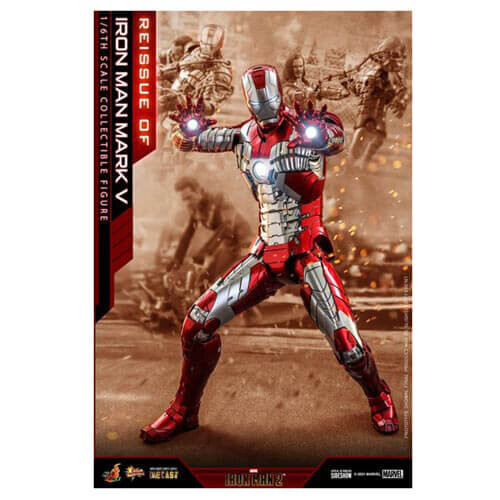 Figur Hot Toys MMS400D18 - Marvel Comics - Iron Man 2 - Iron Man Mark V 1