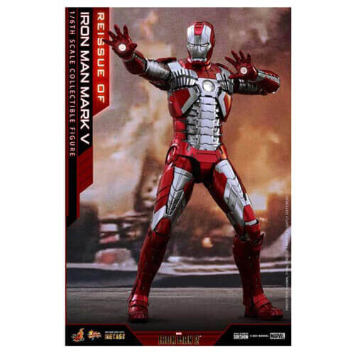 Figur Hot Toys MMS400D18 - Marvel Comics - Iron Man 2 - Iron Man Mark V 2
