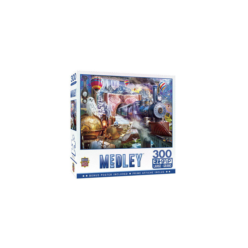 Photos - Jigsaw Puzzle / Mosaic Masterpieces MP Medley EZ Grip Puzzle (300 pcs)  (Magical Journey)