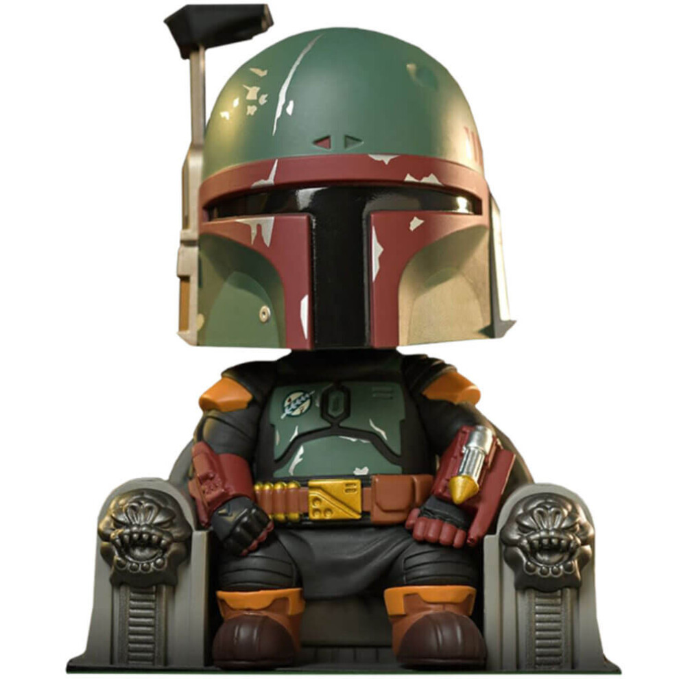 Star Wars Star Wars: Book Of Boba Fett Boba Fett On Throne Cosbaby Set