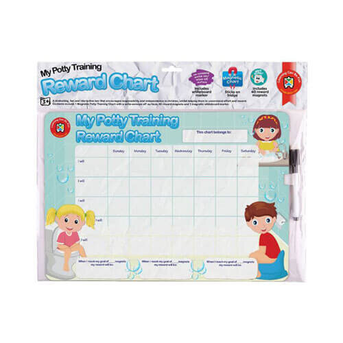 Learning Can Be Fun Magnetic Reward Chart (Potty Training)