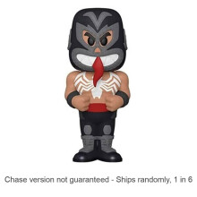 Spider-Man Venom Luchadore Vinyl Soda Chase Ships 1 in 6