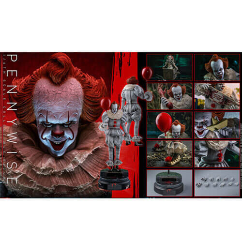 figurina Hot Toys MMS555 - It Chapter Two  - Pennywise 2