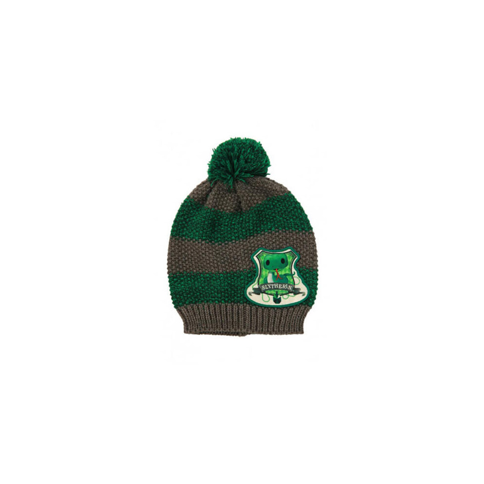 Harry Potter Toddler Knit Beanie (Slytherin)