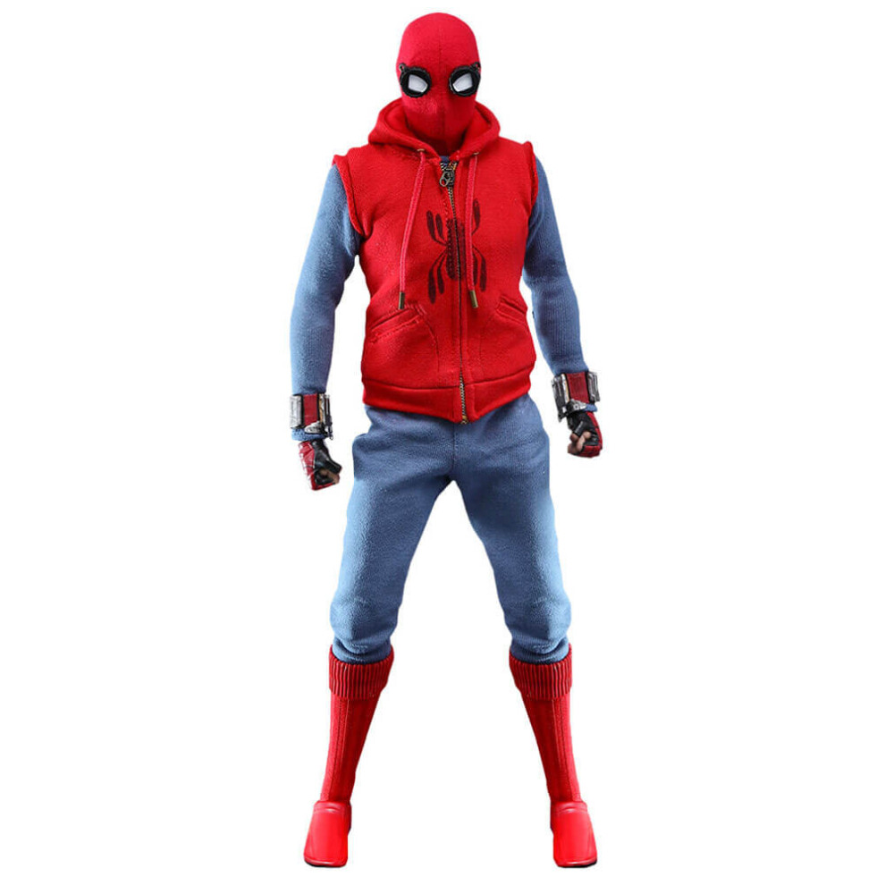 Spiderman Figure Hot Toys Mms552 - Marvel Comics - Spider-Man : Far From Home - Spider-Man Homemade Suit Version