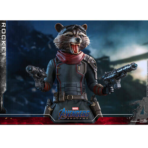 Avengers Figuren Hot Toys MMS548 -Marvel Comics - Avengers : Endgame - Rocket 1