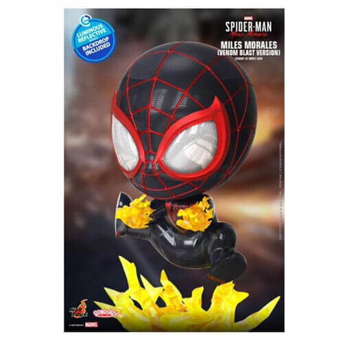 Marvel Spider-Man: Miles Morales Venom Blast Cosbaby 1