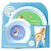 Beatrix Potter Peter Konijn 3-delige dinerset