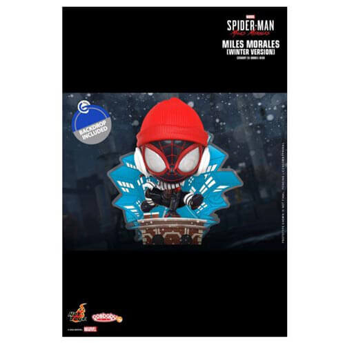 Marvel Spider-Man: Miles Morales Winter Cosbaby 2