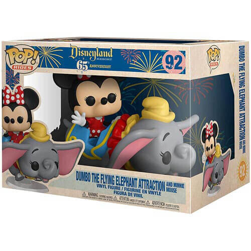 Disney Disneyland 65th Minnie Flying Dumbo Pop! Ride 2