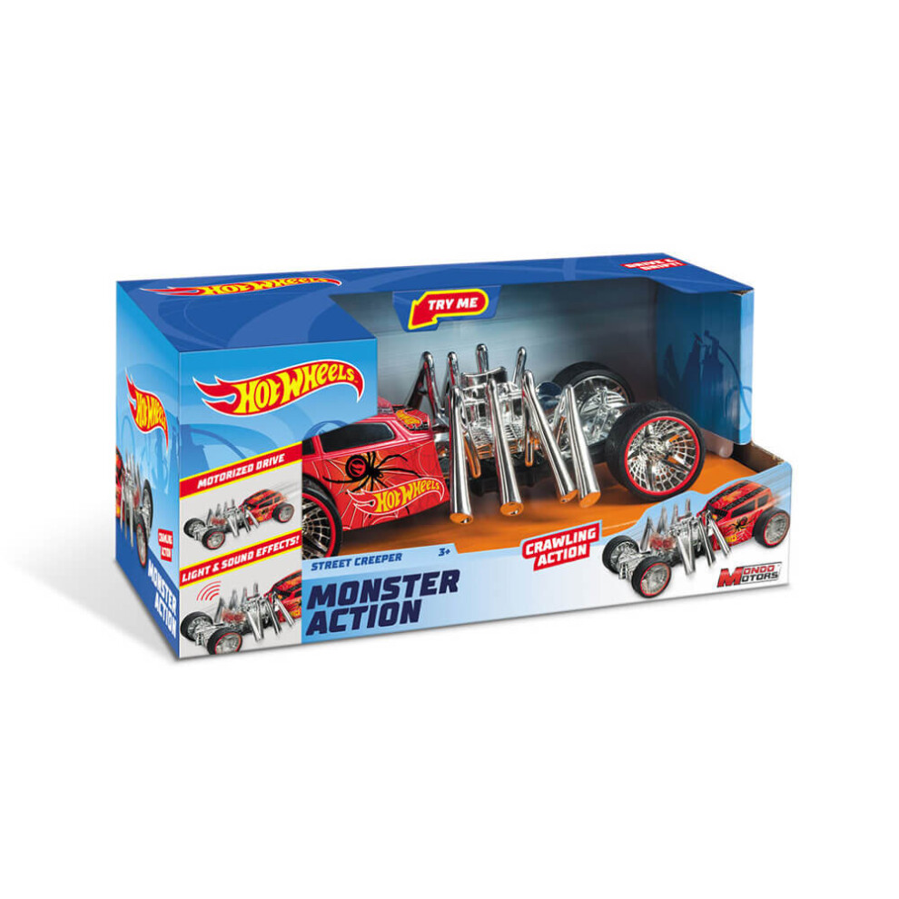 Hot Wheels 9" Monster Action Street Creeper-image-OPC-P9ZYNC6-NEW
