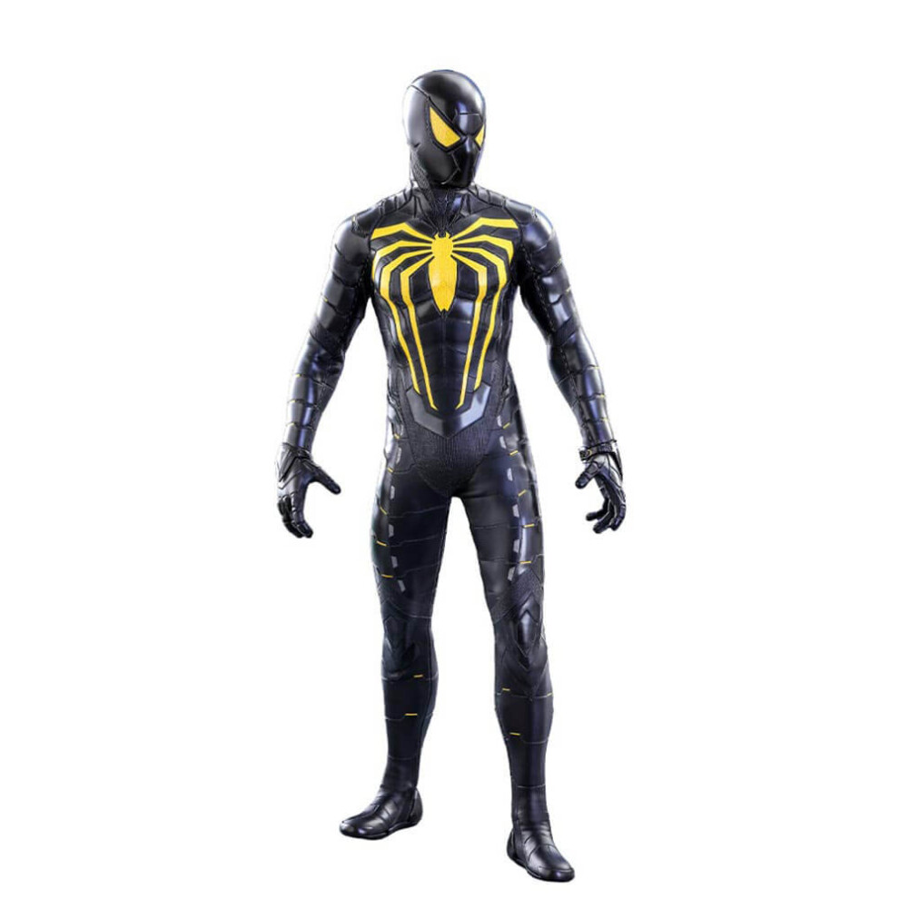 Spiderman Figure Hot Toys Vgm45 -Marvel Comics - Marvel's Spider-Man - Spider-Man Anti Ock Suit Deluxe Version