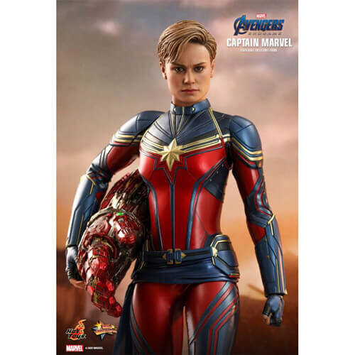 Avengers Figur Hot Toys MMS575 - Marvel Comics - Avengers 4 : Endgame - Captain Marvel 2