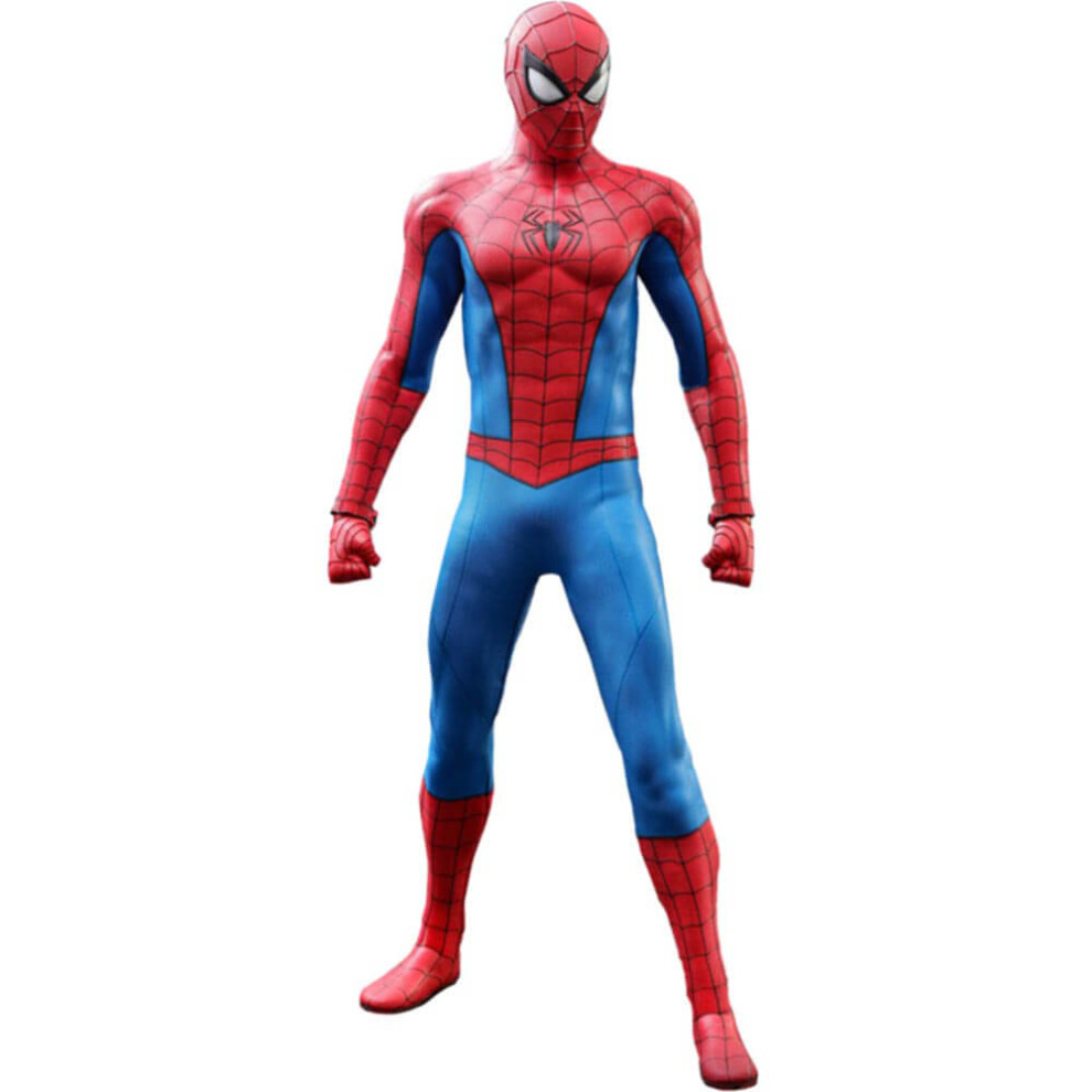 Spiderman Figure Hot Toys Vgm48 - Marvel's Spider-Man - Classic Suit