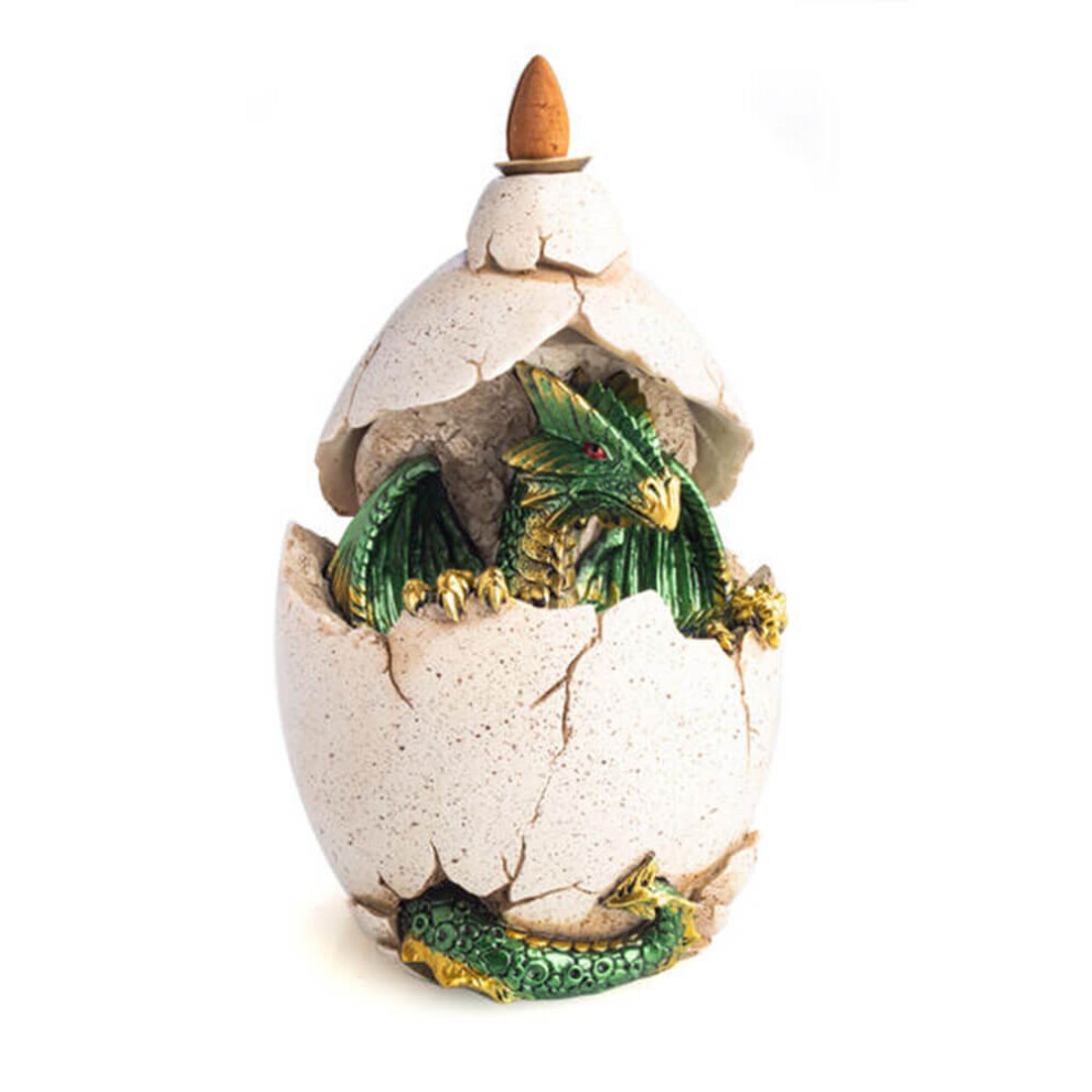 Dragon Egg Backflow Incense Burner w/ LED Light