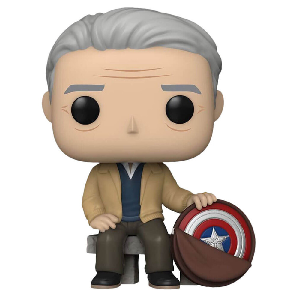 Avengers Endgame Old Man Steve Year of the Shield Exc. Pop!