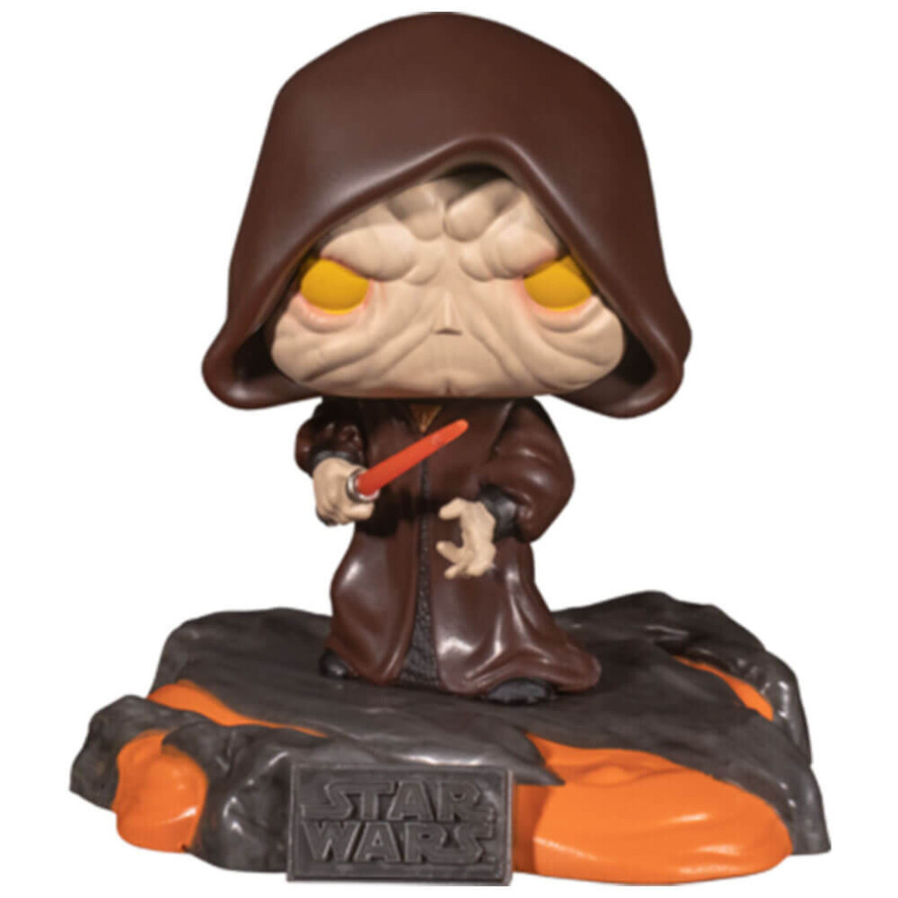 Star Wars Saber Series: Darth Sidious Glow Us Exclusve Pop! Deluxe Red
