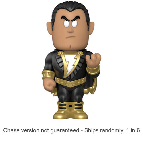DC Comics DC Comics Black Adam Vinyl Soda Chase Ships 1 in 6