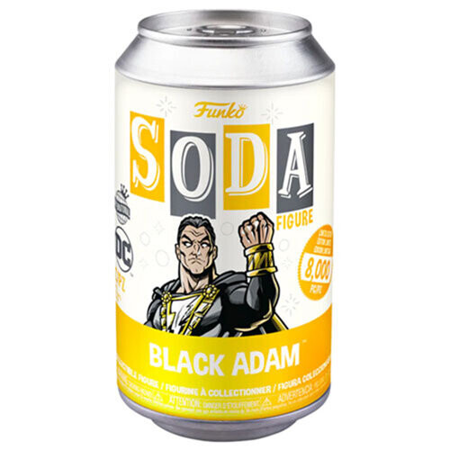 DC Comics DC Comics Black Adam Vinyl Soda Chase Ships 1 in 6 2