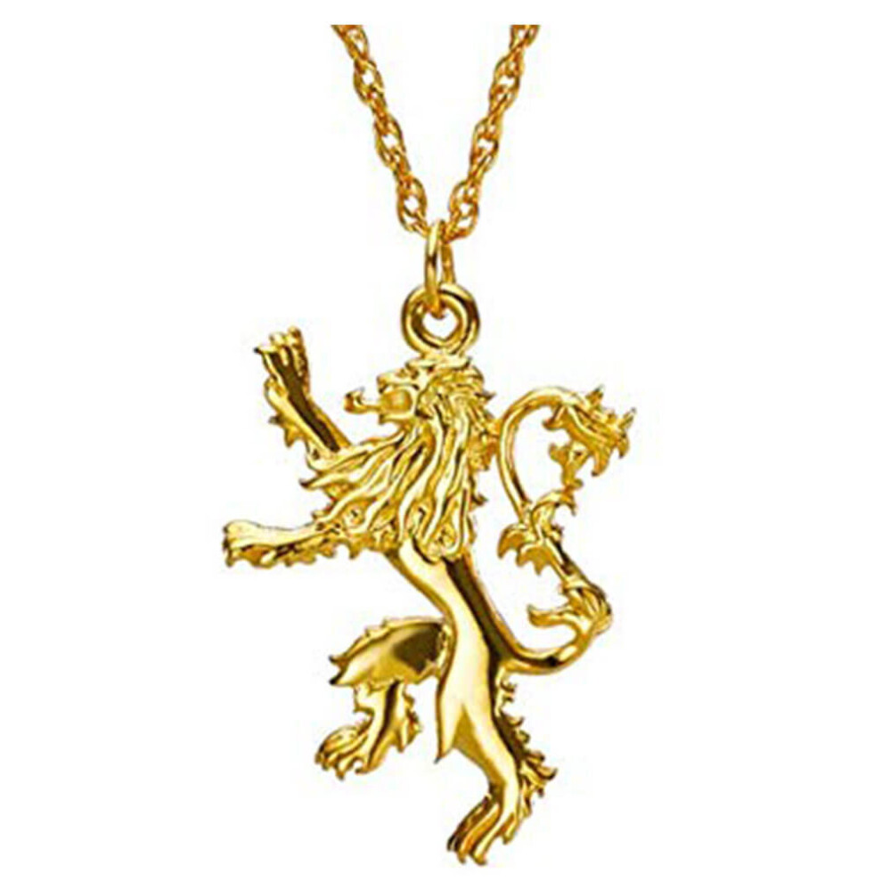 Game Of Thrones Lannister Pendant Men's Golden