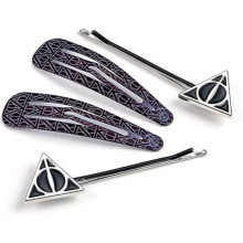 Harry Potter Hair Clip Set (Deathly Hallows)