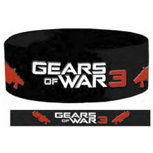 Gears of War 3 Title Thick Rubber Bracelet