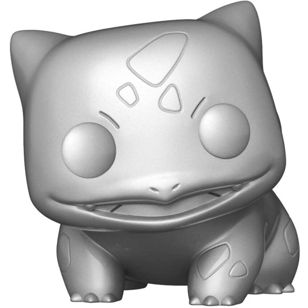 Pokemon Bulbasaur Silver Metallic Pop! Vinyl