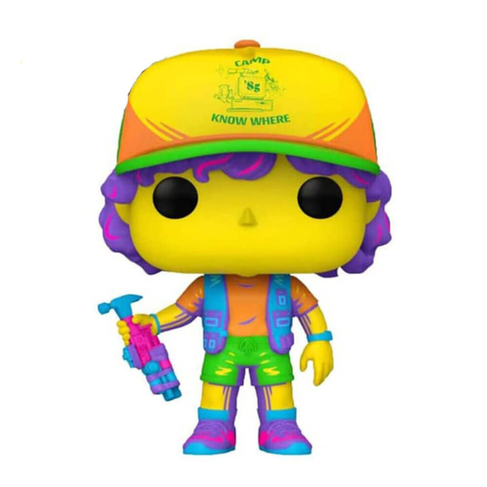 Stranger Things Dustin Beef Tee Black Light Pop! Vinyl