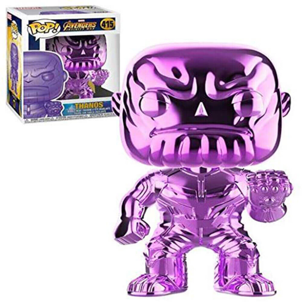 Avengers 3 Infinity War Thanos Purple Chrome US Pop! Vinyl