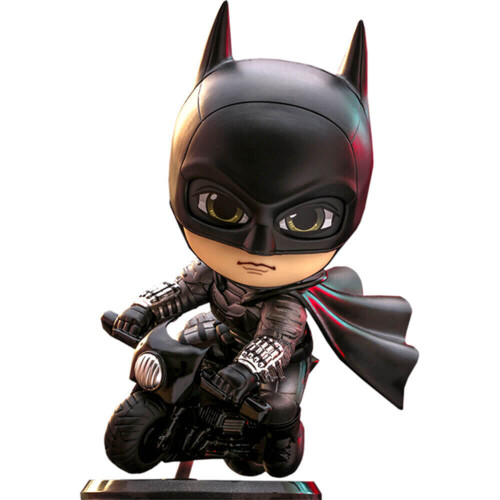 Batman The Batman Batman and Batcycle Cosbaby Set