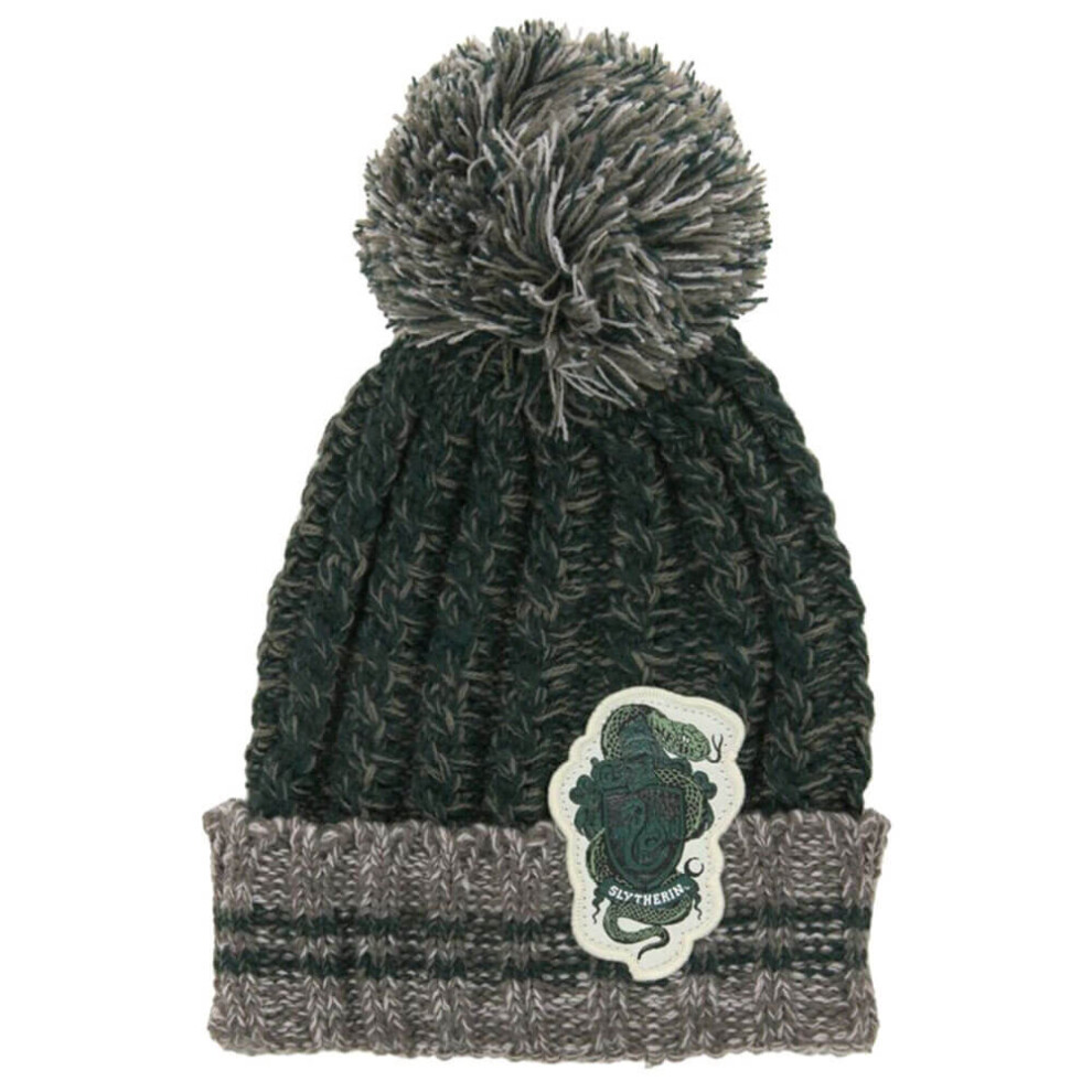 Harry Potter Slytherin Heathe Pom Beanie Red