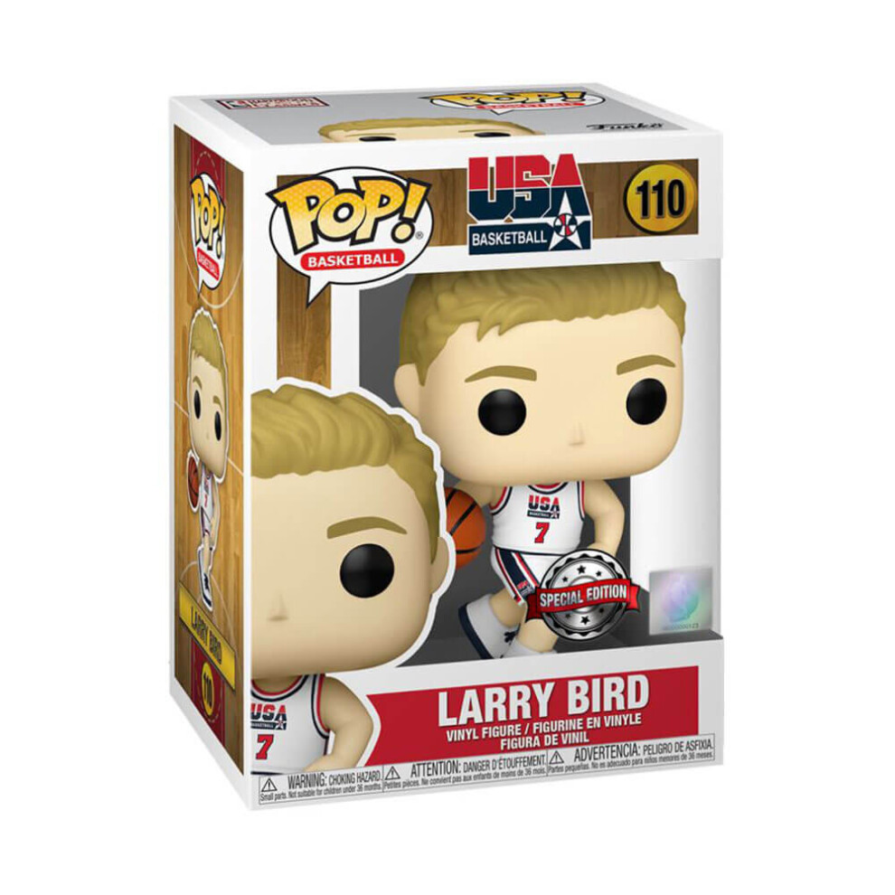 Photos - Action Figures / Transformers NBA: Legends Larry Bird 92 Team USA Pop! RS