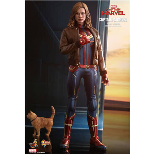 Marvel Figur Hot Toys MMS522 - Marvel Comics - Captain Marvel - Captain Marvel Deluxe Version 2