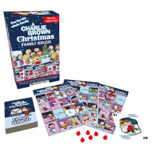 Vattumannen - Peanuts Charlie Brown Christmas Family Bingo Game