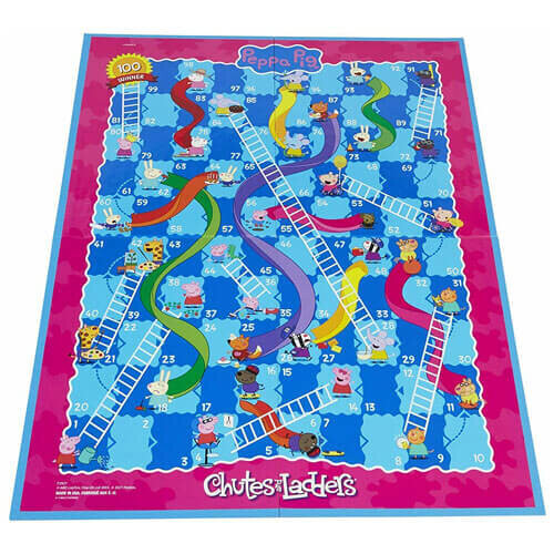 Hasbro Chutes and Ladders Peppa Pig Board Game 1