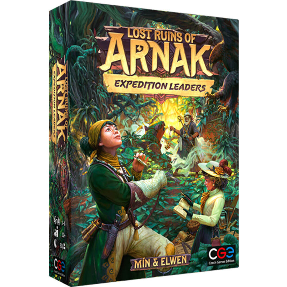 Czech Games Lost Ruins Of Arnak Expedition Leaders Expansion Game
