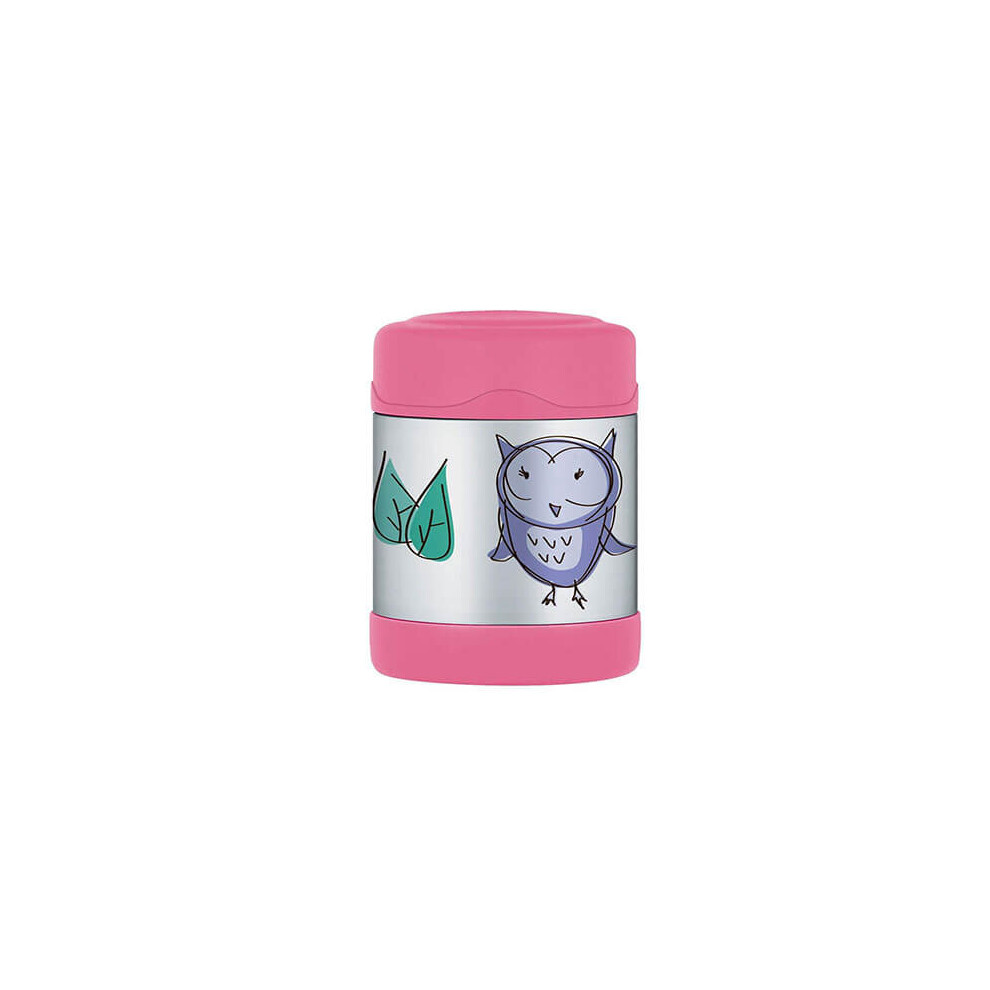 Thermos FUNtainer S/Steel Vacuum Insulated Holder (Food Owl)