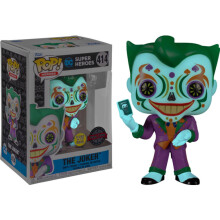 Batman Joker Dia De Los DC Glow US Exclusive Pop! Vinyl